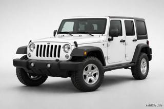 Jeep Wrangler in Bright White
