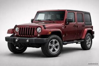 Jeep Wrangler in Snazzberry