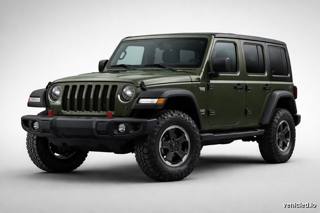 Jeep Wrangler in Sarge Green