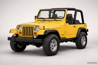 Jeep Wrangler in Hella Yella
