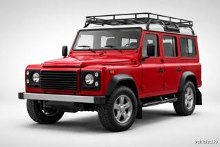 Land Rover Defender in Firenze Red