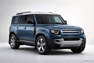 Land Rover Defender in Tasman Blue