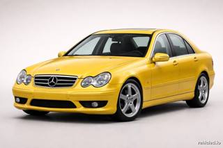 Mercedes-Benz C-Class in Solar Beam