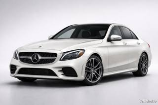 Mercedes-Benz C-Class in Designo Diamond White Bright