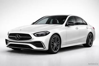 Mercedes-Benz C-Class in Designo Diamond White Bright