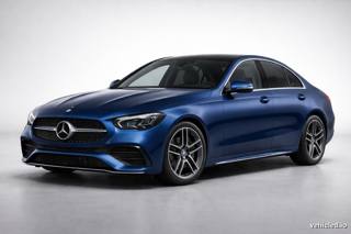 Mercedes-Benz C-Class in Spectral Blue Metallic