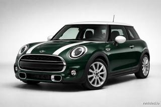 Mini Cooper in British Racing Green