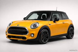 Mini Cooper in Zesty Yellow