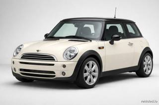 Mini Cooper in Pepper White