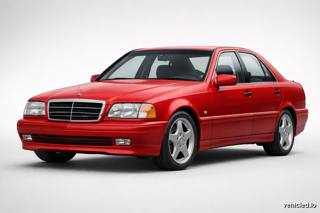 Mercedes-Benz C-Class in Patagonia Red Metallic