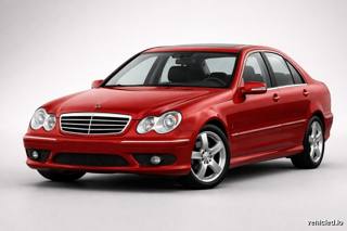 Mercedes-Benz C-Class in Patagonia Red Metallic