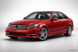 Mercedes-Benz C-Class in Patagonia Red Metallic