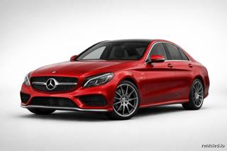 Mercedes-Benz C-Class in Patagonia Red Metallic