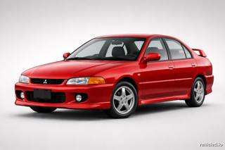 Mitsubishi Lancer in Phoenix Red