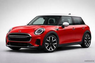 Mini Cooper in Chili Red