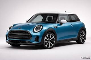 Mini Cooper in Island Blue