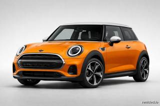 Mini Cooper in Solaris Orange