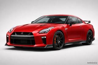 Nissan GT-R in Vibrant Red