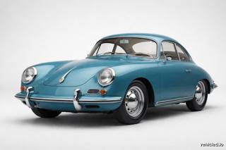 Porsche 356 in Aquamarine Blue