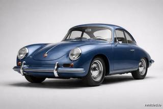 Porsche 356 in Aquamarine Blue