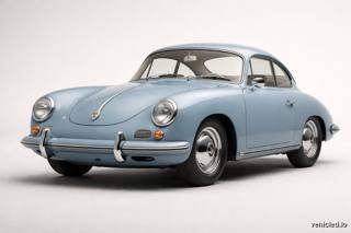 Porsche 356 in Meissen Blue