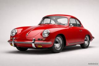 Porsche 356 in Signal Red