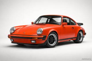 Porsche 911 in Lava Orange