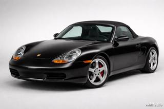 Porsche 986 Boxster in Basalt Black Metallic