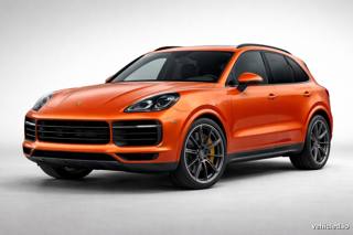 Porsche Cayenne in Lava Orange