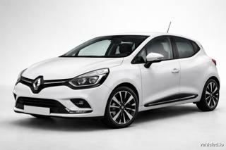 Renault Clio in Arctic White
