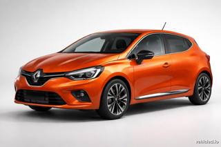 Renault Clio in Valencia Orange