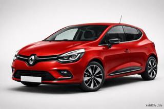 Renault Clio in Flame Red