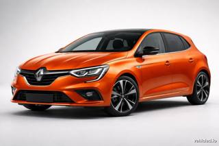 Renault Megane in Solar Orange
