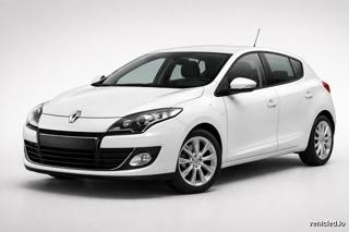 Renault Megane in Glacier White