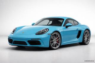 Porsche 718 Cayman in Miami Blue