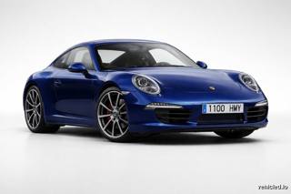 Porsche 911 in Gentian Blue Metallic