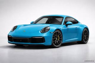 Porsche 911 in Miami Blue