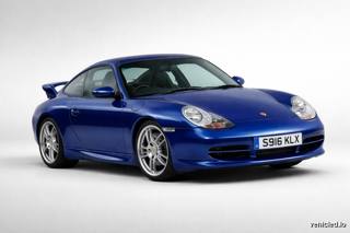 Porsche 911 in Gentian Blue Metallic