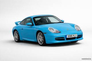 Porsche 911 in Miami Blue