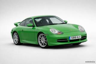 Porsche 911 in Python Green