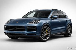 Porsche Cayenne in Biscay Blue Metallic