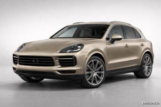 Porsche Cayenne in Cashmere Beige Metallic