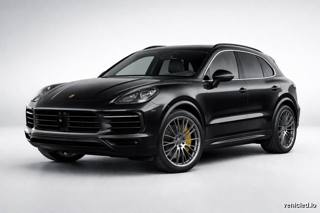 Porsche Cayenne in Chromite Black Metallic