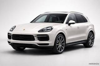 Porsche Cayenne in Sand White