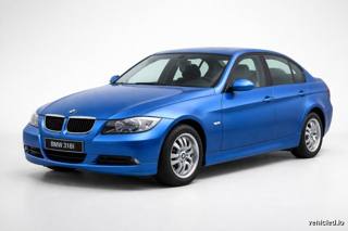 BMW 3 Series in Estoril Blue