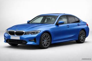 BMW 3 Series in Estoril Blue