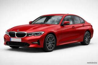 BMW 3 Series in Melbourne Red