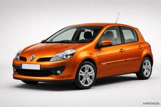 Renault Clio in Valencia Orange
