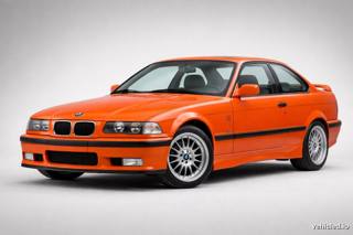 BMW 3 Series in Sunset Orange Metallic