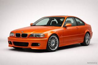 BMW 3 Series in Sunset Orange Metallic